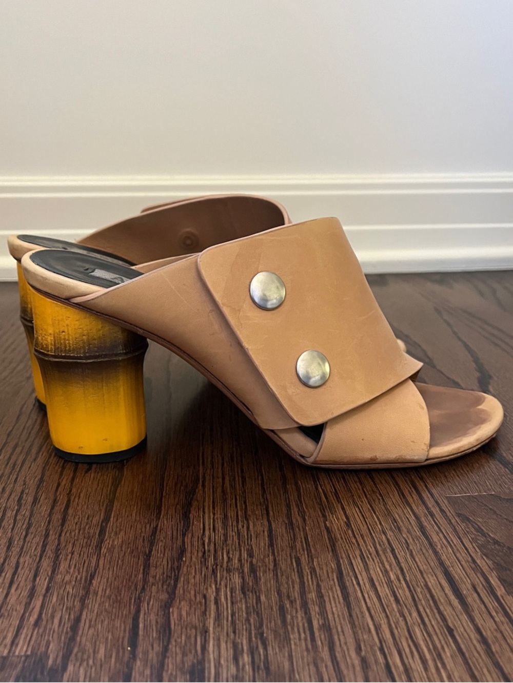 Acne Studios bamboo mule